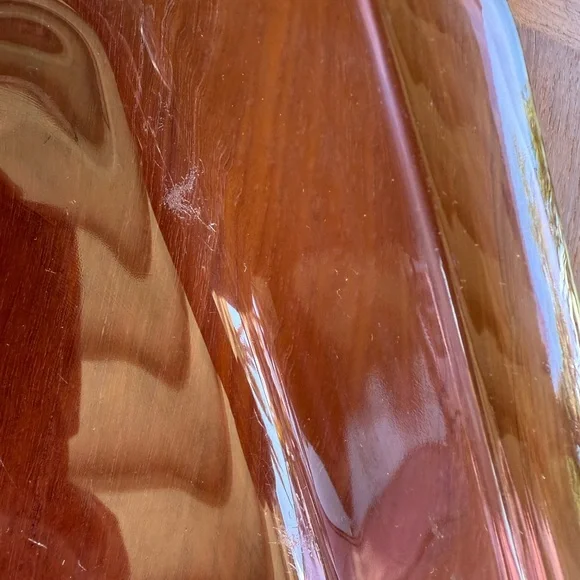 Pyrex Vintage Cranberry Baking Dish Set w/ 8” Square & 11” x 7.5” Rectangle Pans - Picture 8 of 16